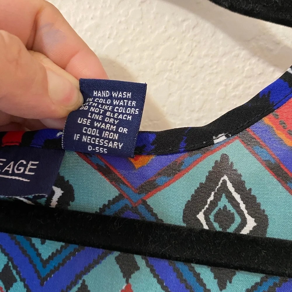 Western Print Racerback Tank - Picture 5 of 10